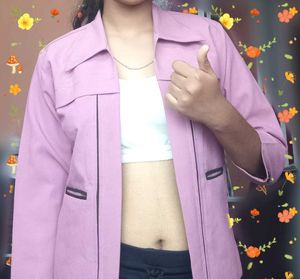Vintage Inspired Pink Jacket