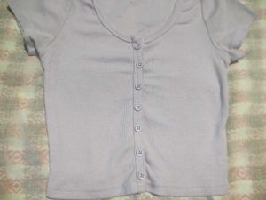 Cute Ribbed Top 💜