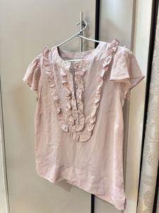 Ruffled Detail Top