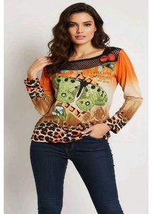 Butterfly Print Top new wdt tag