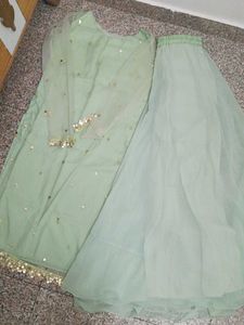 Mint Green Kurta Set