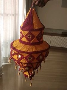 Bohemian Fabric Hanging Lamp