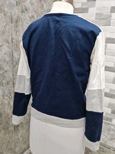 Color Block Crewneck Sweatshirt