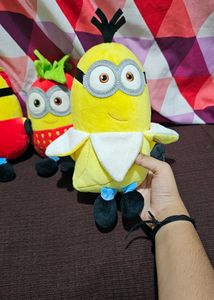 Combo 4 Fruit Minions Plushies
