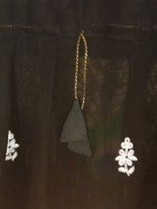 Black Embroidered Dress