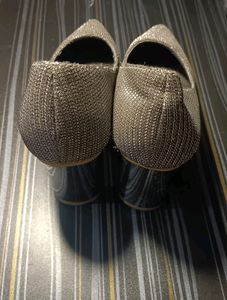 Designer Shimmery Heels