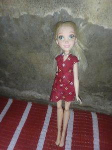 Barbie Doll in Red Dress