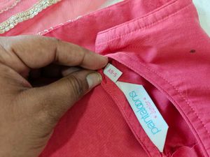 Pink Ethnic Lehenga Choli Set