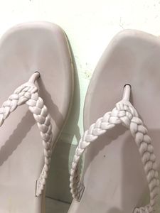 Braided Pink Slipper - Size 4