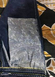 Dark Blue Denim Jeans