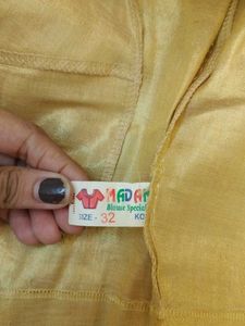 Gold Bollywood Blouse
