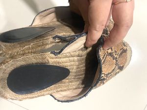 Snake Print Mules
