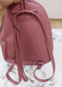 Beautiful Backpack In Dusky Pink