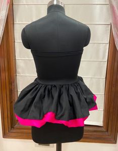 Balloon peplum Top