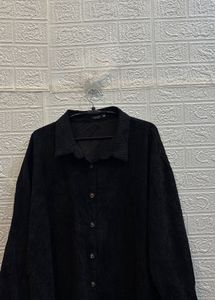 🇺🇸 Shein Imported Corduroy Button-Up Shirt