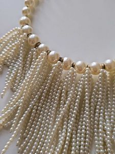 ODETTE Pearl Waterfall Necklace