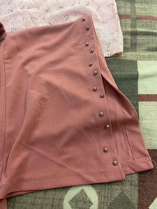 Top With Contrast Pants