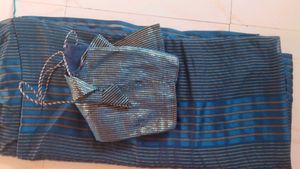 party wear saree with disgner blouse