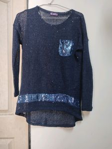 Stylish Party Wear Sequence Top