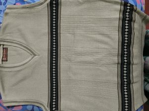 good quality men's half sweater