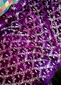 Vintage Pure Banarasi Silk Wth Silver Work Dupatta