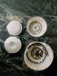 Mixer Glass and Stell Jar