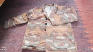 Southwestern Style Button Jacket