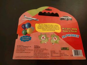 Carry Along Alphabet Book &amp; Puzzle
