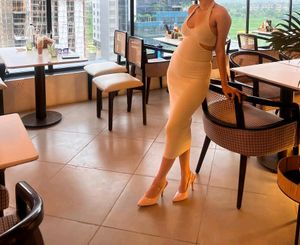 Backless Bodycon Dress