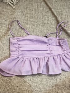 Cute Lavender Cami Top