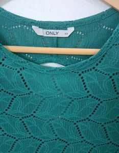 Branded Net Top