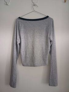 Y2k Grey Top🪽