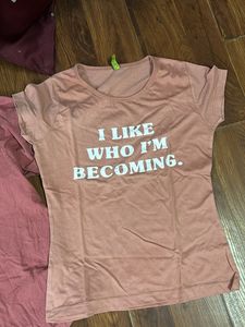 3 Pink Casual Tops