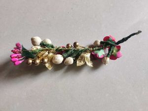 Floral Hair Accessory Combo Of 3 Pc