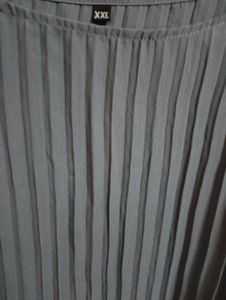 Pleated Dress &amp; Cardigan Set