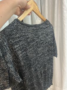 Stylish Gray Knit Top