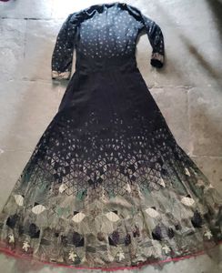 Black &amp; Gooden Geometric Print Gown