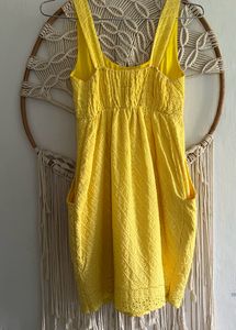 Cotton Eyelet Summer Dress