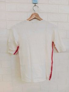 T-shirt with Red Detail