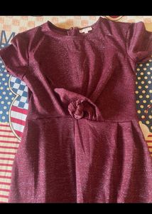 SHIMMERY MAROON JUMPSUIT