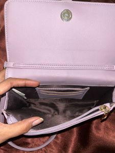 Lilac Crossbody Bag