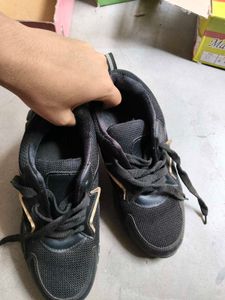 A Black Shoe