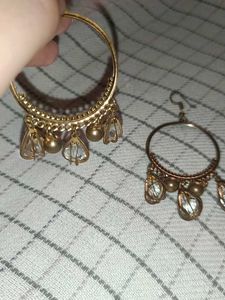 Boho Drop Earrings &amp; Ring Set