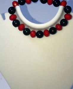Braslate Black,Red Steachable/korean/unique/latest