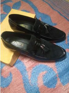 Loafer's Black Tassel Loafers