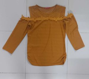 Cute Off Shoulder Top For Girls