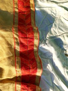 Golden Halfsaree