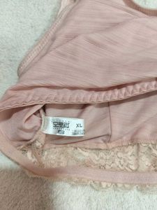 Vintage Lace Trim Bra Top