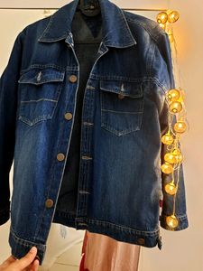 Navy Blue Denim Jacket