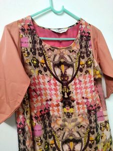 Multicolour Kurtha
